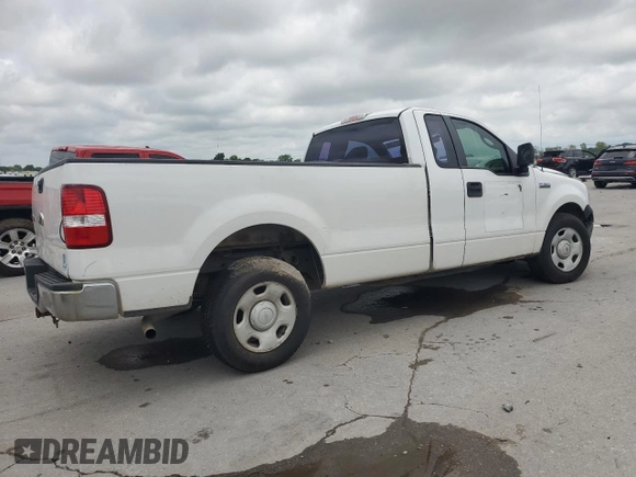2007 Ford F-150 XL with VIN 1FTRF12W97KC13119, listed as a Copart auction lot 60927195 with 208,316 mi miles and Salvage title. Bid and sale history available at DreamBid. Image 3.