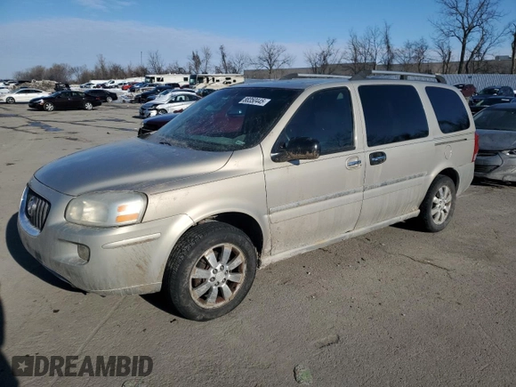 2007 Buick Terraza CXL with VIN 5GADV33157D212633, listed as a Copart auction lot 88350445 with 172,005 mi miles and Salvage Title. Bid and sale history available at DreamBid. Image 1.