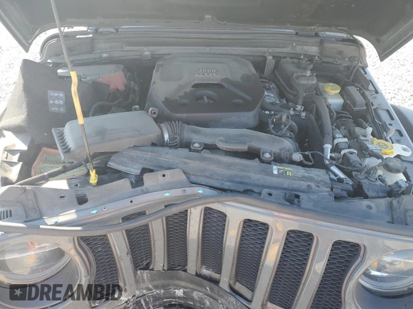 2018 Jeep Wrangler Unlimited Rubicon with VIN 1C4HJXFN9JW315938, listed as a Copart auction lot 86741084 with 83,965 mi miles and Salvage title. Bid and sale history available at DreamBid. Image 14.
