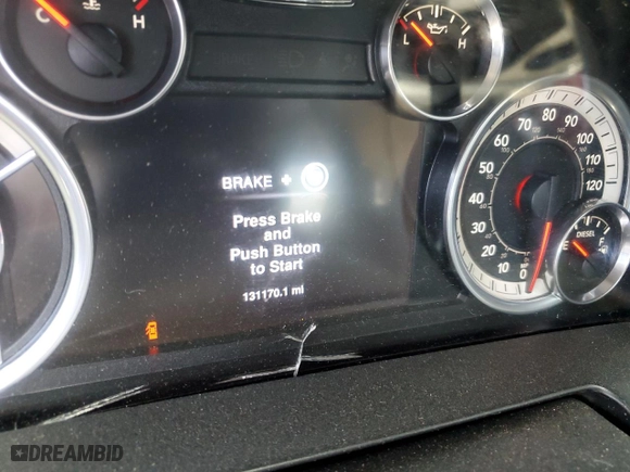 2016 Ram 2500 Laramie with VIN 3C6UR5FL9GG159795, listed as a Copart auction lot 50106483 with 131,170 mi miles and Salvage Title. Bid and sale history available at carsss.com. Image 9.