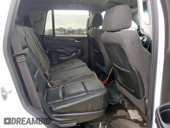 2015 Chevrolet Tahoe Commercial z VIN 1GNLC2ECXFR636746, wystawiony jako Copart lot #63109615 z przebiegiem Nie podano mil oraz Czysty tytuł • Clean title. Historia ofert i sprzedaży dostępna na DreamBid. Obrazek 10.