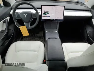 2021 Tesla Model 3 Long Range with VIN 5YJ3E1EB2MF852663, listed as a Copart auction lot 54726615 with 29,215 mi miles and Clean Title. Bid and sale history available at carsss.com. Image 8.