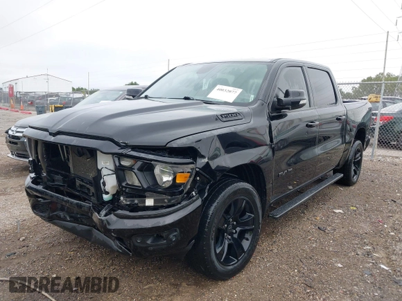 2020 Ram 1500 Big Horn with VIN 1C6SRFFT0LN216433, listed as a IAAI auction lot 40032077 with 102,298 mi miles. Bid and sale history available at carsss.com. Image 17.