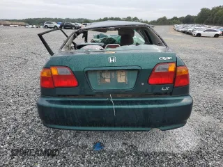 2000 Honda Civic LX with VIN 1HGEJ6671YL035216, listed as a Copart auction lot 70785494 with 0 mi miles and Non Repairable. Bid and sale history available at carsss.com. Image 6.