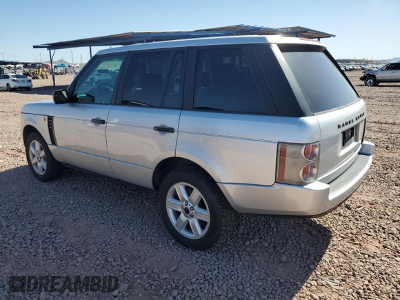 2004 Land Rover Range Rover HSE with VIN SALME114X4A173477, listed as a Copart auction lot 54625285 with 144,419 mi miles and Clean title. Bid and sale history available at DreamBid. Image 2.