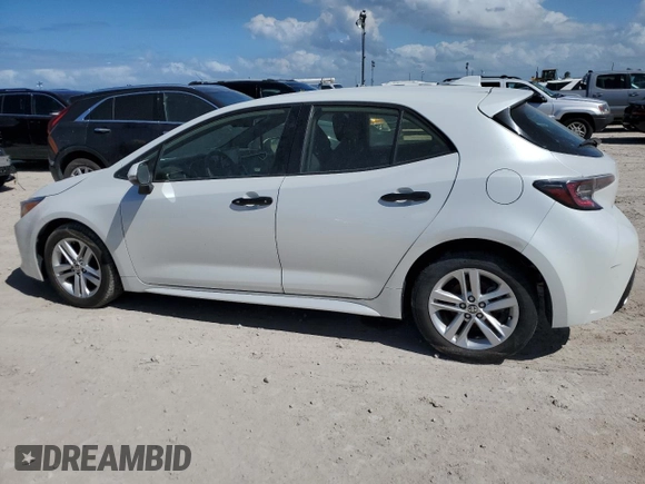 2022 Toyota Corolla Hatchback SE with VIN JTND4MBE1N3159083, listed as a Copart auction lot 77389054 with 0 mi miles and Non Repairable. Bid and sale history available at carsss.com. Image 2.