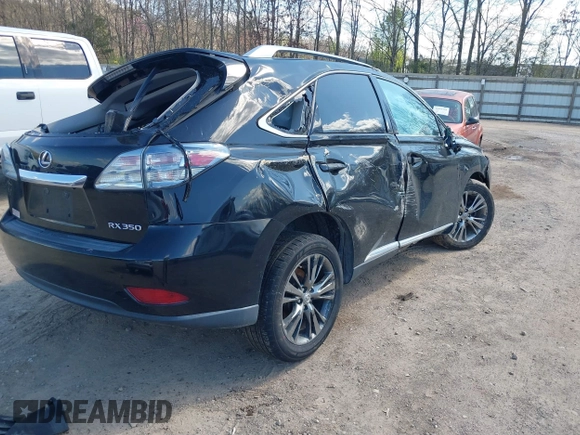 2011 Lexus RX 350 with VIN 2T2ZK1BA2BC044809, listed as a IAAI auction lot 41888406 with 207,887 mi miles. Bid and sale history available at carsss.com. Image 4.