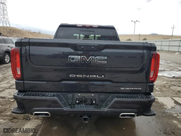 2023 GMC Sierra 1500 Denali Ultimate with VIN 1GTUUHEL3PZ281854, listed as a Copart auction lot 49105375 with 41,326 mi miles and Salvage Title. Bid and sale history available at carsss.com. Image 6.