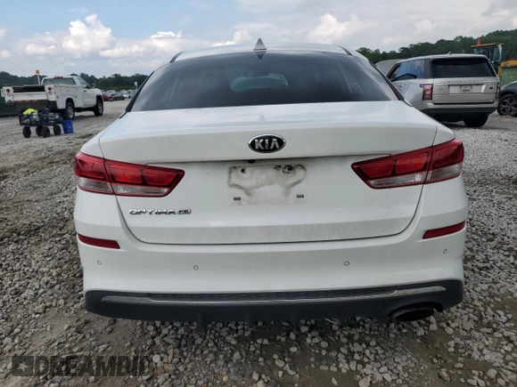 2019 Kia Optima LX with VIN 5XXGT4L33KG336245, listed as a Copart auction lot 59780595 with 119,860 mi miles and Salvage title. Bid and sale history available at DreamBid. Image 6.