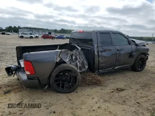 2017 Ram 1500 Express with VIN 1C6RR6FT3HS866090, listed as a Copart auction lot 65961474 with 91,814 mi miles and Salvage title. Bid and sale history available at DreamBid. Image 3.
