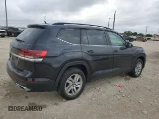 2021 Volkswagen Atlas S с VIN 1V2AP2CA7MC590975, выставлен на аукционе Copart как лот 77007664 с пробегом 107 088 миль миль и Чистый • Clean title. История ставок и продаж доступна на DreamBid. Изображение 3.