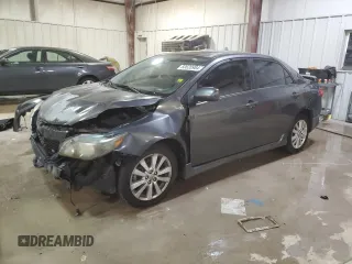 2010 Toyota Corolla with VIN 1NXBU4EE5AZ306464, listed as a Copart auction lot 83620904 with 157,607 mi miles and Salvage Title. Bid and sale history available at carsss.com. Image 1.