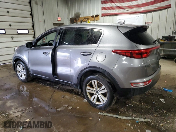 2018 Kia Sportage LX with VIN KNDPM3AC1J7422980, listed as a Copart auction lot 51221195 with 75,390 mi miles and Clean Title. Bid and sale history available at carsss.com. Image 2.
