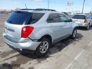 2014 Chevrolet Equinox LT with VIN 2GNFLFEK7E6212883, listed as a IAAI auction lot 41712016 with 105,113 mi miles. Bid and sale history available at carsss.com. Image 4.