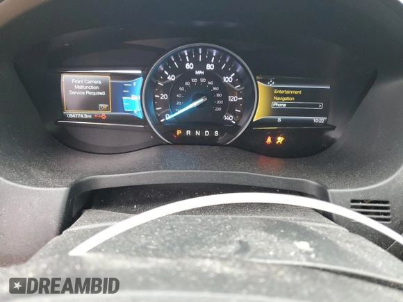 2019 Ford Explorer Sport with VIN 1FM5K8GT0KGA01993, listed as a Copart auction lot 57974275 with 54,774 mi miles and Salvage title. Bid and sale history available at DreamBid. Image 9.