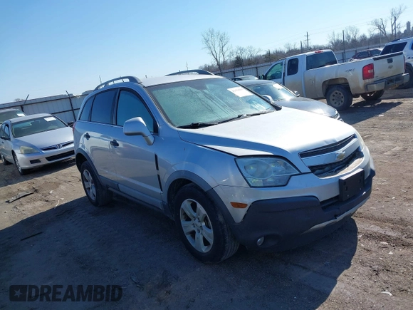 2013 Chevrolet Captiva Sport LS with VIN 3GNAL2EK8DS581691, listed as a IAAI auction lot 41424699 with Not Provided miles and . Bid and sale history available at carsss.com. Image 1.