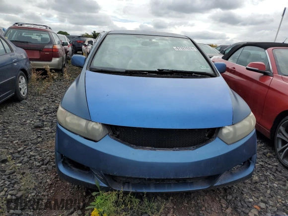 2010 Honda Civic Cpe LX with VIN 2HGFG1B6XAH517205, listed as a Copart auction lot 67322024 with 265,262 mi miles and Salvage Title. Bid and sale history available at carsss.com. Image 5.