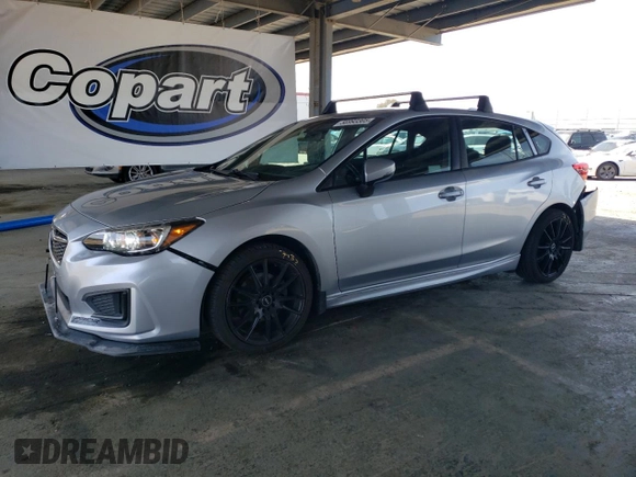 2018 Subaru Impreza Special Sports z VIN 4S3GTAM66J3713494, wystawiony jako Copart lot #56993305 z przebiegiem 91 339 mil mil oraz Szkoda całkowita • Salvage title. Historia ofert i sprzedaży dostępna na DreamBid. Obrazek 1.