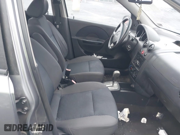 2008 Chevrolet Aveo LS with VIN KL1TD66658B110470, listed as a IAAI auction lot 41802890 with 116,376 mi miles and . Bid and sale history available at DreamBid. Image 5.