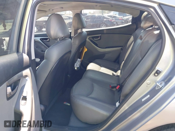 2012 Hyundai Elantra Limited with VIN KMHDH4AE5CU388816, listed as a IAAI auction lot 41817870 with 136,547 mi miles. Bid and sale history available at carsss.com. Image 8.