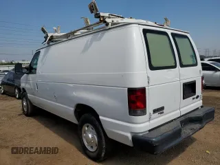2011 Ford Econoline Cargo Commercial with VIN 1FTNE2EL7BDB17849, listed as a Copart auction lot 60098505 with 207,336 mi miles and Clean title. Bid and sale history available at DreamBid. Image 2.