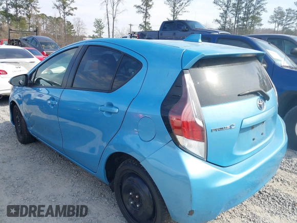 2015 Toyota Prius One with VIN JTDKDTB30F1104223, listed as a IAAI auction lot 41693628 with 194,671 mi miles and . Bid and sale history available at DreamBid. Image 14.