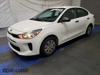 2018 Kia Rio LX with VIN 3KPA24AB3JE081185, listed as a Copart auction lot 51343215 with 75,359 mi miles and Clean Title. Bid and sale history available at carsss.com. Image 1.