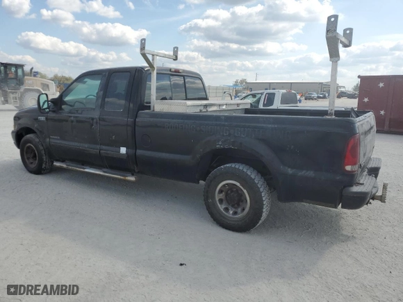 2002 Ford Super Duty F-250 XL with VIN 1FTNX20F62EC68218, listed as a Copart auction lot 43223935 with 457,709 mi miles and Salvage Title. Bid and sale history available at carsss.com. Image 2.