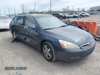 2006 Honda Accord with NAVI with VIN JHMCN36516C003434, listed as a IAAI auction lot 41850808 with 176,288 mi miles and . Bid and sale history available at DreamBid. Image 1.