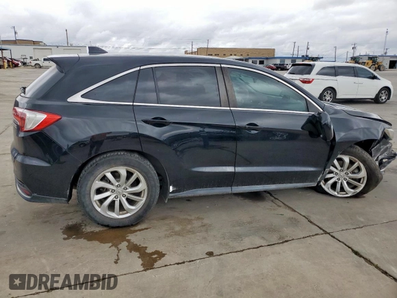 2016 Acura RDX with VIN 5J8TB3H34GL018695, listed as a Copart auction lot 50821415 with 127,854 mi miles and Salvage Title. Bid and sale history available at carsss.com. Image 3.