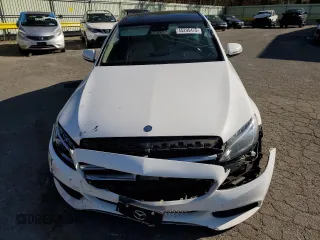 2017 Mercedes-Benz C 300 with VIN 55SWF4KB8HU209903, listed as a Copart auction lot 45295475 with Not Provided miles and Salvage Title. Bid and sale history available at carsss.com. Image 5.