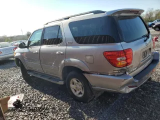 2002 Toyota Sequoia SR5 with VIN 5TDZT34AX2S088252, listed as a Copart auction lot 50525385 with Not Provided miles and Salvage Title. Bid and sale history available at carsss.com. Image 2.
