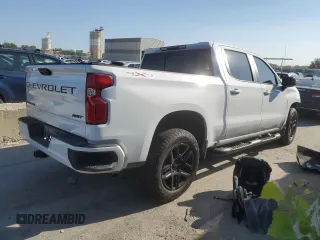 2023 Chevrolet Silverado 1500 RST with VIN 2GCUDEEDXP1145916, listed as a Copart auction lot 70619134 with Not Provided miles and Salvage Title. Bid and sale history available at DreamBid. Image 3.