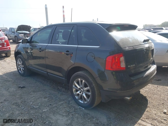2014 Ford Edge Limited with VIN 2FMDK4KC8EBA11694, listed as a IAAI auction lot 40182695 with 121,805 mi miles. Bid and sale history available at carsss.com. Image 3.