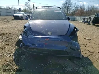 2022 Tesla Model Y Performance with VIN 7SAYGDEF4NF310246, listed as a Copart auction lot 47005115 with 36,897 mi miles and Salvage Title. Bid and sale history available at carsss.com. Image 12.