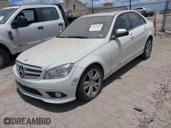 2009 Mercedes-Benz C 300 Sport with VIN WDDGF81X89F265255, listed as a IAAI auction lot 42552867 with 88,548 mi miles and . Bid and sale history available at DreamBid. Image 2.