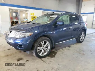 2009 Nissan Murano LE with VIN JN8AZ18W09W127385, listed as a Copart auction lot 44511005 with 174,014 mi miles and Salvage Title. Bid and sale history available at carsss.com. Image 1.