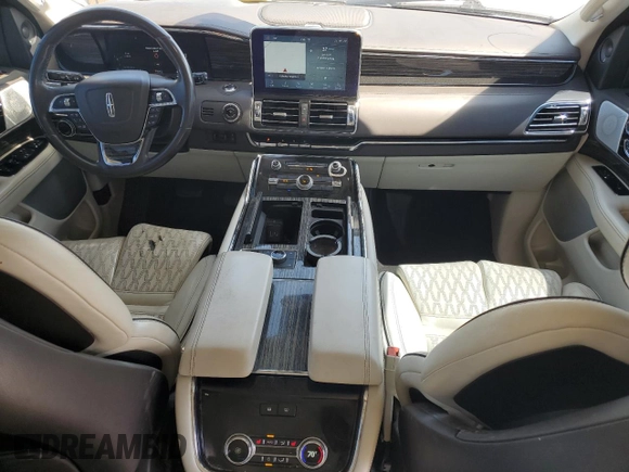2020 Lincoln Navigator Black Label with VIN 5LMJJ2TT8LEL01327, listed as a Copart auction lot 53777725 with 56,182 mi miles and Salvage title. Bid and sale history available at DreamBid. Image 8.