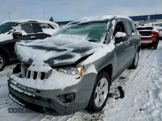 2011 Jeep Compass Latitude with VIN 1J4NT1FA8BD224478, listed as a Copart auction lot 45090345 with 142,051 mi miles and Salvage Title. Bid and sale history available at carsss.com. Image 10.