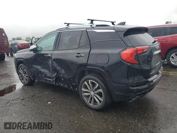 2019 GMC Terrain Denali with VIN 3GKALXEX3KL105541, listed as a Copart auction lot 59677945 with 44,870 mi miles and Salvage title. Bid and sale history available at DreamBid. Image 2.
