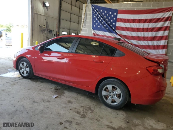 2017 Chevrolet Cruze LS with VIN 1G1BC5SM1H7190321, listed as a Copart auction lot 49406775 with 124,106 mi miles and Salvage Title. Bid and sale history available at carsss.com. Image 2.