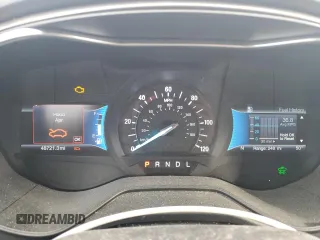 2020 Ford Fusion Hybrid SEL with VIN 3FA6P0MU0LR226908, listed as a Copart auction lot 82321034 with 48,721 mi miles and Salvage Title. Bid and sale history available at carsss.com. Image 9.