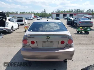 2003 Lexus IS 300 with VIN JTHBD192730074509, listed as a IAAI auction lot 42049035 with 296,596 mi miles. Bid and sale history available at carsss.com. Image 16.