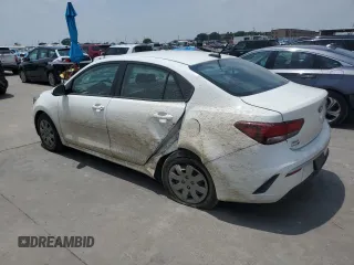 2021 Kia Rio LX with VIN 3KPA24AD2ME365039, listed as a Copart auction lot 54216934 with 77,741 mi miles and Salvage Title. Bid and sale history available at carsss.com. Image 2.