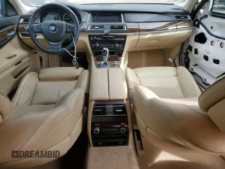 2013 BMW 7 Series 740i with VIN WBAYA6C58DC995137, listed as a Copart auction lot 75774104 with 61,847 mi miles and Salvage Title. Bid and sale history available at carsss.com. Image 8.
