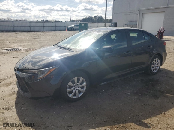 2022 Toyota Corolla LE with VIN 5YFEPMAE9NP380309, listed as a Copart auction lot 51292385 with 18,273 mi miles and Salvage Title. Bid and sale history available at carsss.com. Image 1.