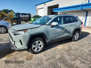 2021 Toyota RAV4 XLE with VIN 2T3P1RFVXMW239608, listed as a Copart auction lot 61794525 with 48,665 mi miles and Salvage title. Bid and sale history available at DreamBid. Image 1.