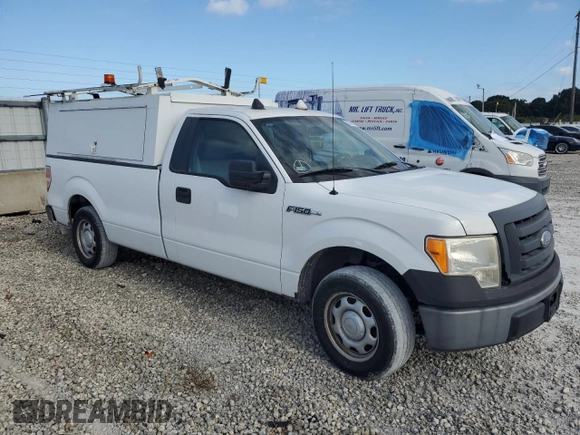 2010 Ford F-150 XL with VIN 1FTMF1CW9AKA46583, listed as a Copart auction lot 82079614 with 118,374 mi miles and Clean title. Bid and sale history available at DreamBid. Image 4.