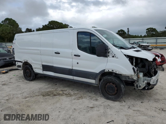 2016 Ford Transit Cargo with VIN 1FTYE9ZM7GKB44688, listed as a Copart auction lot 85258874 with 105,119 mi miles and Salvage Title. Bid and sale history available at carsss.com. Image 4.