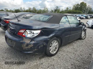 2008 Chrysler Sebring Touring with VIN 1C3LC55RX8N624562, listed as a Copart auction lot 72954124 with 118,988 mi miles and Salvage Title. Bid and sale history available at carsss.com. Image 3.